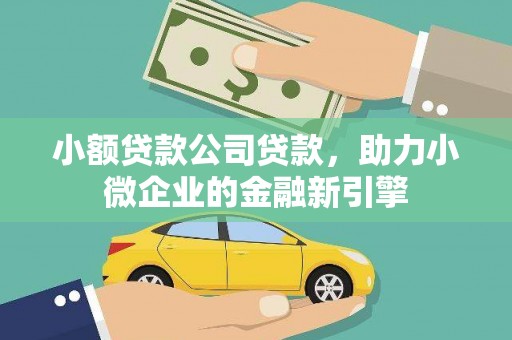 宁远小额贷款公司贷款，助力小微企业的金融新引擎