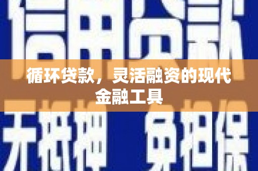 宁远循环贷款，灵活融资的现代金融工具